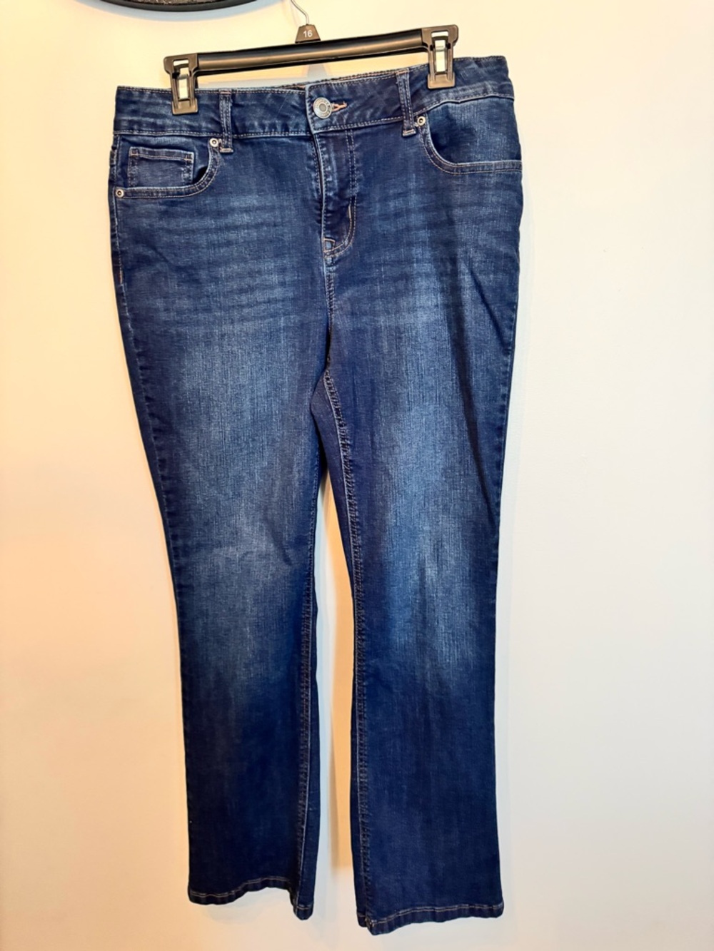M jeans by Maurice’s Dark Blue Women's Slim Boot Jeans size 12